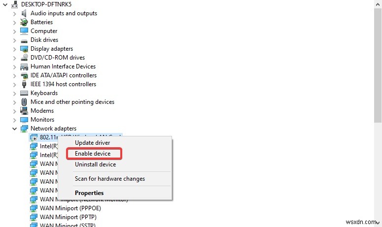 Windows 10 で見つからないワイヤレス アダプターのトラブルシューティング – PCAST​​A