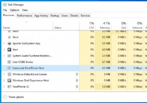ユーザーモード フォント ドライバー ホスト マルウェアですか? 
