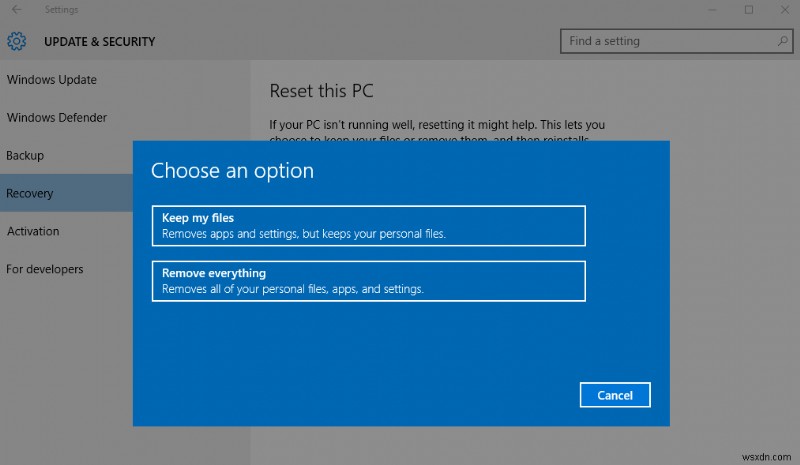 Windows 10 でシステムの復元ポイントを作成する方法 