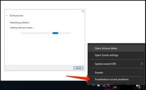 Windows 10 のサウンドの問題を修復する方法