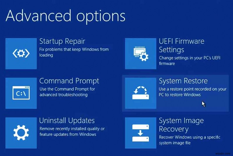 Windows 11 のシステムの復元:方法と対象