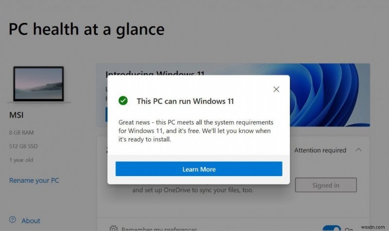 サポートされていないコンピューターに Windows 11 をインストールできます 