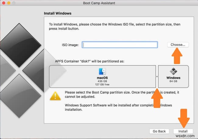 Boot Camp を使用して Mac に Windows をインストールする方法