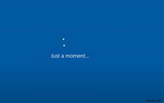 Windows 10 が一瞬動かなくなった