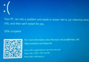 Windows 10 でのビデオ TDR エラーの修正方法