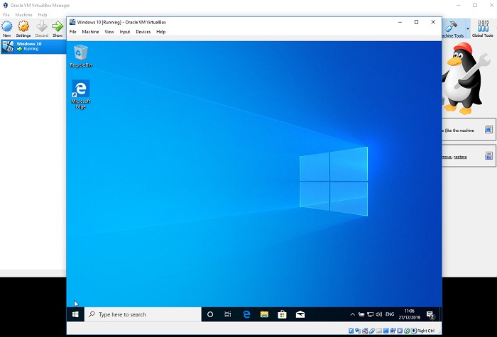 Windows 10 で仮想マシンを作成する方法