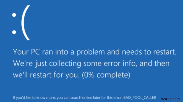 Windows 10 で不正なプール呼び出しエラー コードを修正する方法