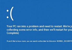 Windows 10で「カーネル セキュリティ チェックの失敗」エラーを修正する方法【原因と10の対処法】