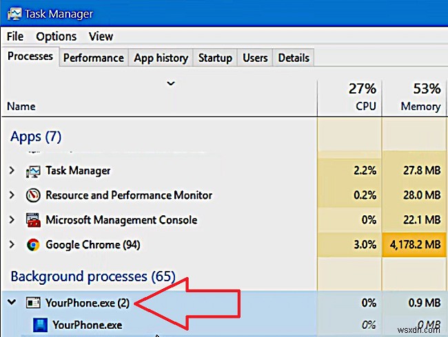 Windows 10 の YourPhone.exe とは何ですか?無効にできますか?