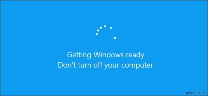 Windows 10 バージョン 2004 の機能更新プログラムが 0 パーセントで止まっている