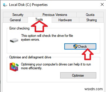 Windows 10 でファイル システム エラーを修正する方法