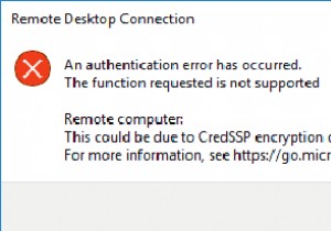 CredSSPによるRDP認証エラーの原因と解決方法をわかりやすく解説