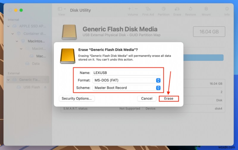 データを失うことなく、Mac で USB ドライブを FAT32 にフォーマットする方法 