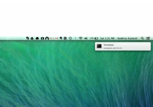 ターミナルの簡単な微調整で OS X の通知バナーの長さを変更