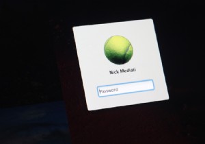 Mac の画面をロックして覗き見を防止する