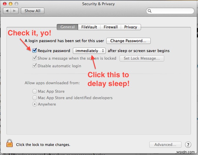 Mac の画面をロックして覗き見を防止する