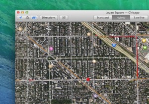 OS X の「マップ」で交通状況をチェックする方法