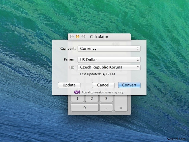 簡単なヒント:Mac の電卓アプリを使用して単位を変換する