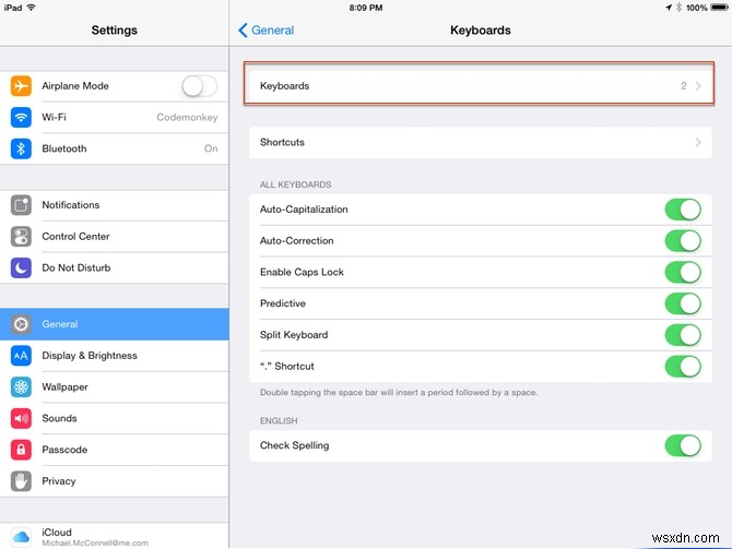 火曜日のヒント:iOS 8 でサードパーティのキーボードを使用する 