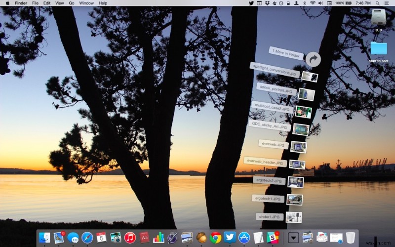 OS X の 31 日間のヒント:Dock でタグをスタックとして表示