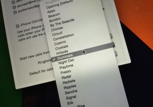 OS X の 31 日間のヒント:FaceTime の着信音を変更する 