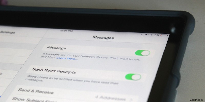 iOS の 30 日間のヒント:iPad で iMessage や電話の受信を停止する