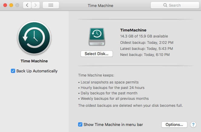 MacでプロのようにTime Machineを使用する方法：ユーザーガイド 