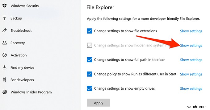 Windows 10 で隠しファイルとフォルダを表示する 6 つの方法