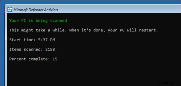 感染した PC を修正するためにオフライン ウイルス スキャンを実行する方法