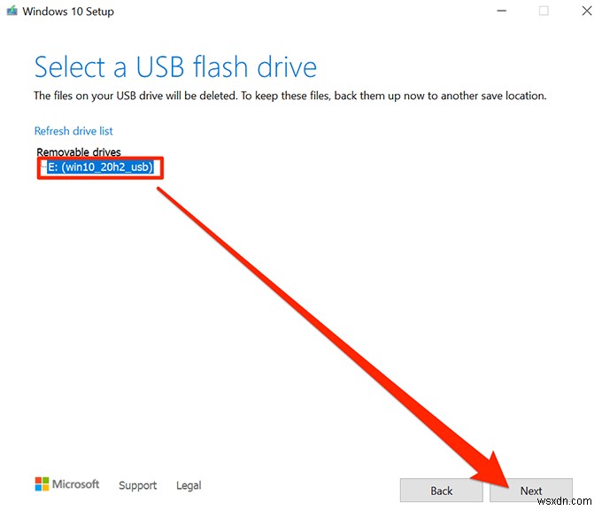 Windows 10 の起動可能な USB リカバリ ドライブを作成する方法