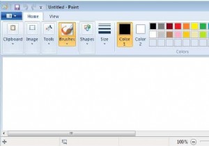 Windows 7 MS ペイント レビュー 