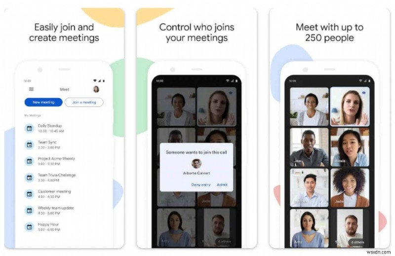 Google Meet で背景をぼかす方法