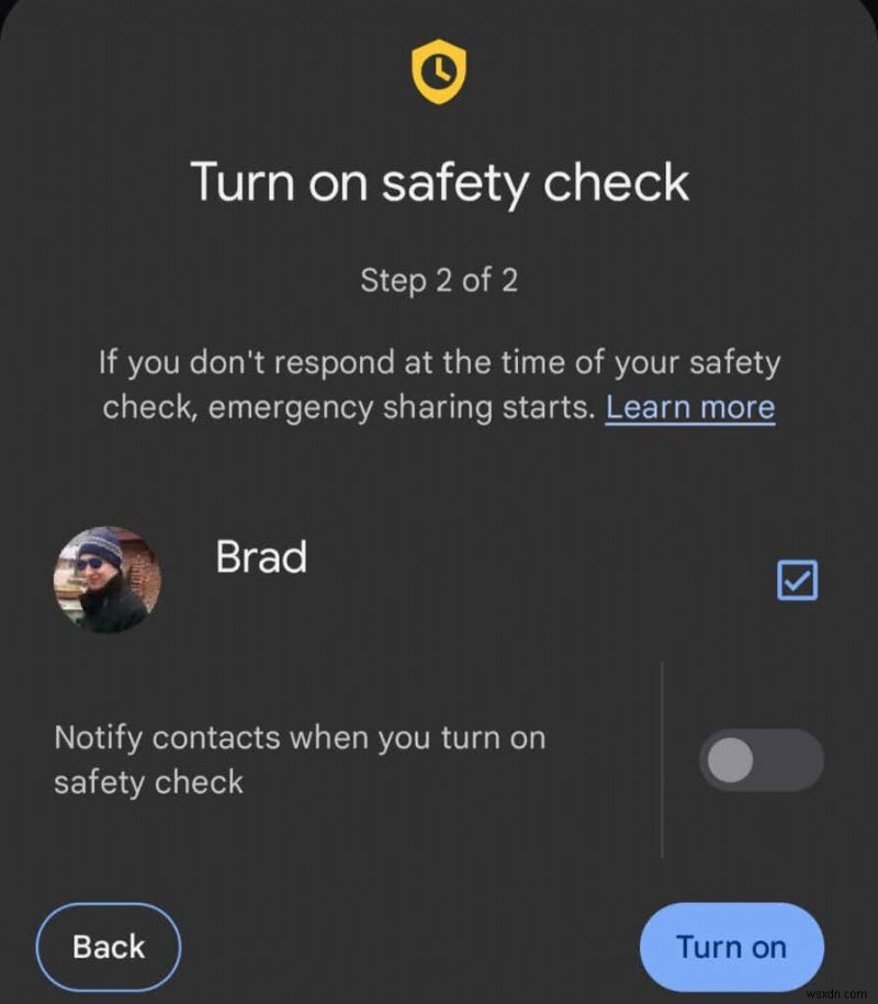 Google の Personal Safety アプリの使用方法