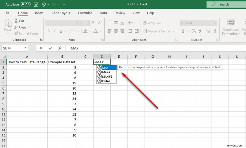 Excel で範囲を検索して計算する方法