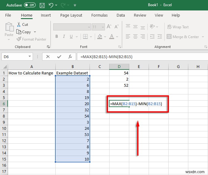 Excel で範囲を検索して計算する方法