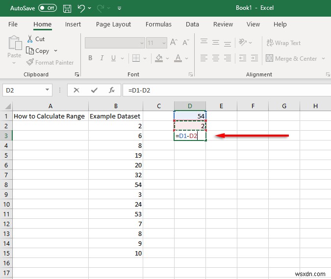 Excel で範囲を検索して計算する方法