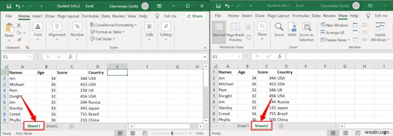 2 つの Excel ファイルを比較して違いを強調する方法