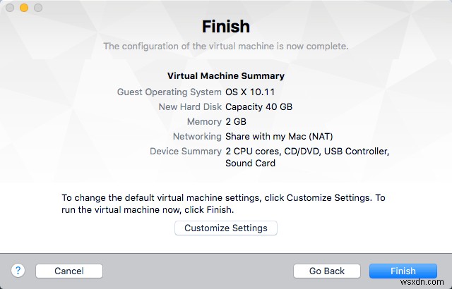 VMware Fusion を使用して Mac OS X をインストールする方法 
