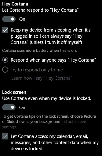 Windows 10 で Cortana をセットアップして使用する方法