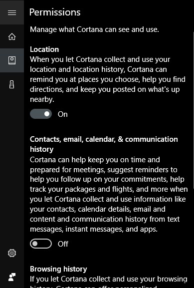 Windows 10 で Cortana をセットアップして使用する方法