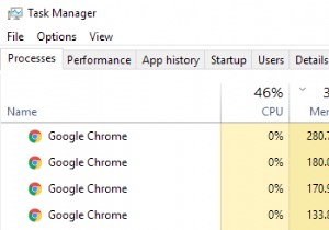 Windows 10 でのディスク使用率が 100% の場合のトラブルシューティング