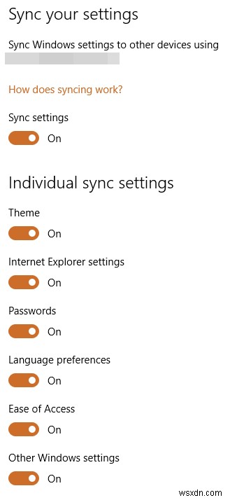 Microsoft Edge でブックマークとリーディング リストを同期する