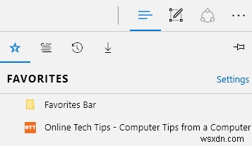 Microsoft Edge でブックマークとリーディング リストを同期する