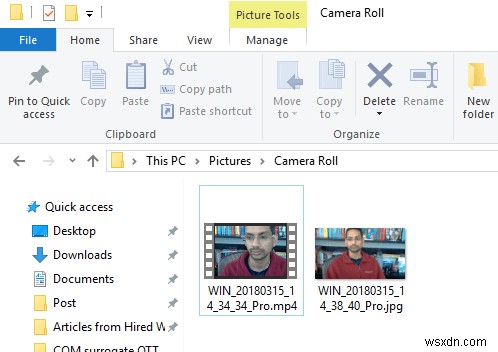 Windows 10 カメラ アプリの使用方法 