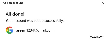 Windows 10 で Gmail をセットアップする方法 