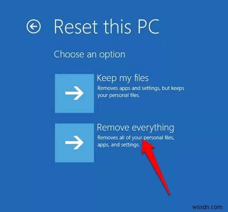 Windows 10 を出荷時設定にリセットする方法