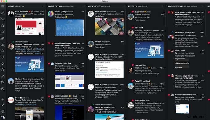 Windows 10 向けの 7 つのベスト Twitter アプリ