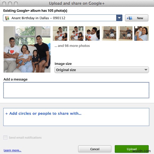 Google+ フォトで Picasa をセットアップする方法