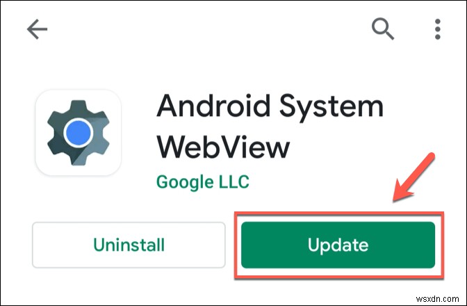 Android システム WebView とは?