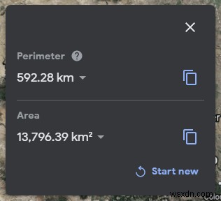 Google Earth で距離を測定する方法